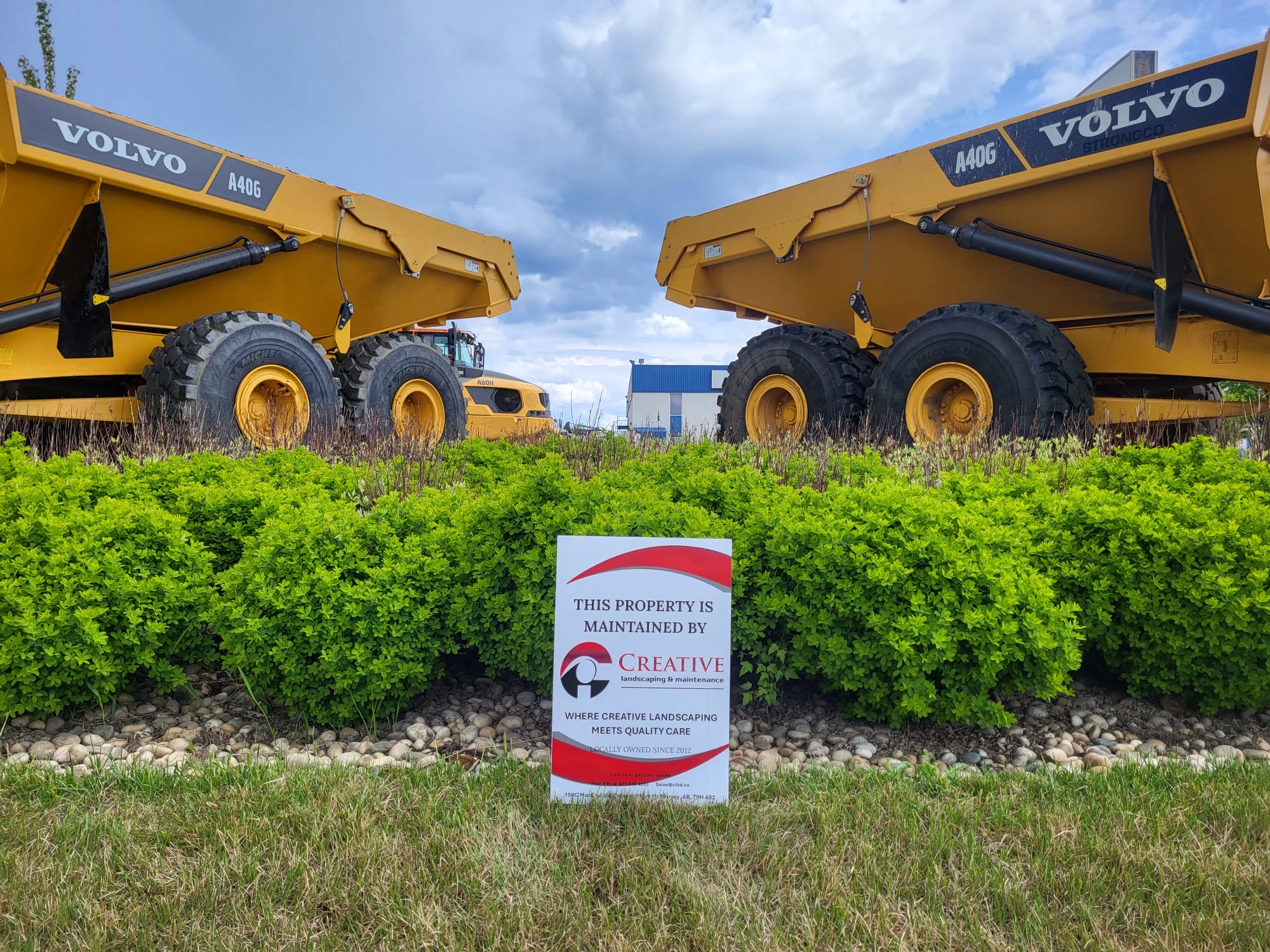 Property maintained by Creative Industries