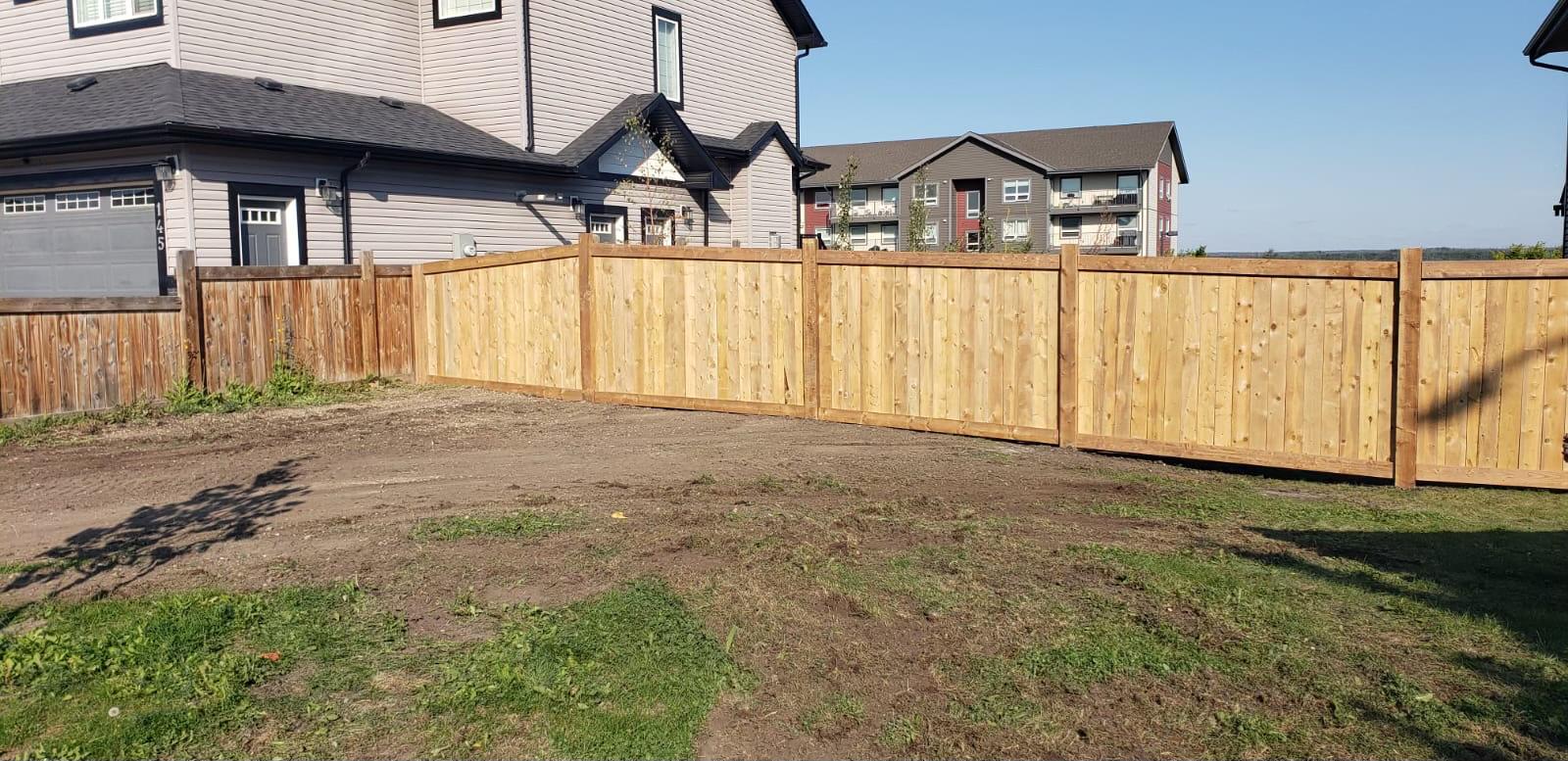 Fence installation project