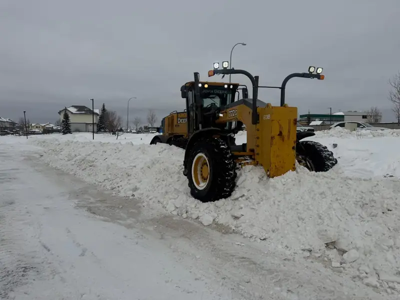Commercial Snow Clearing — Fort McMurray